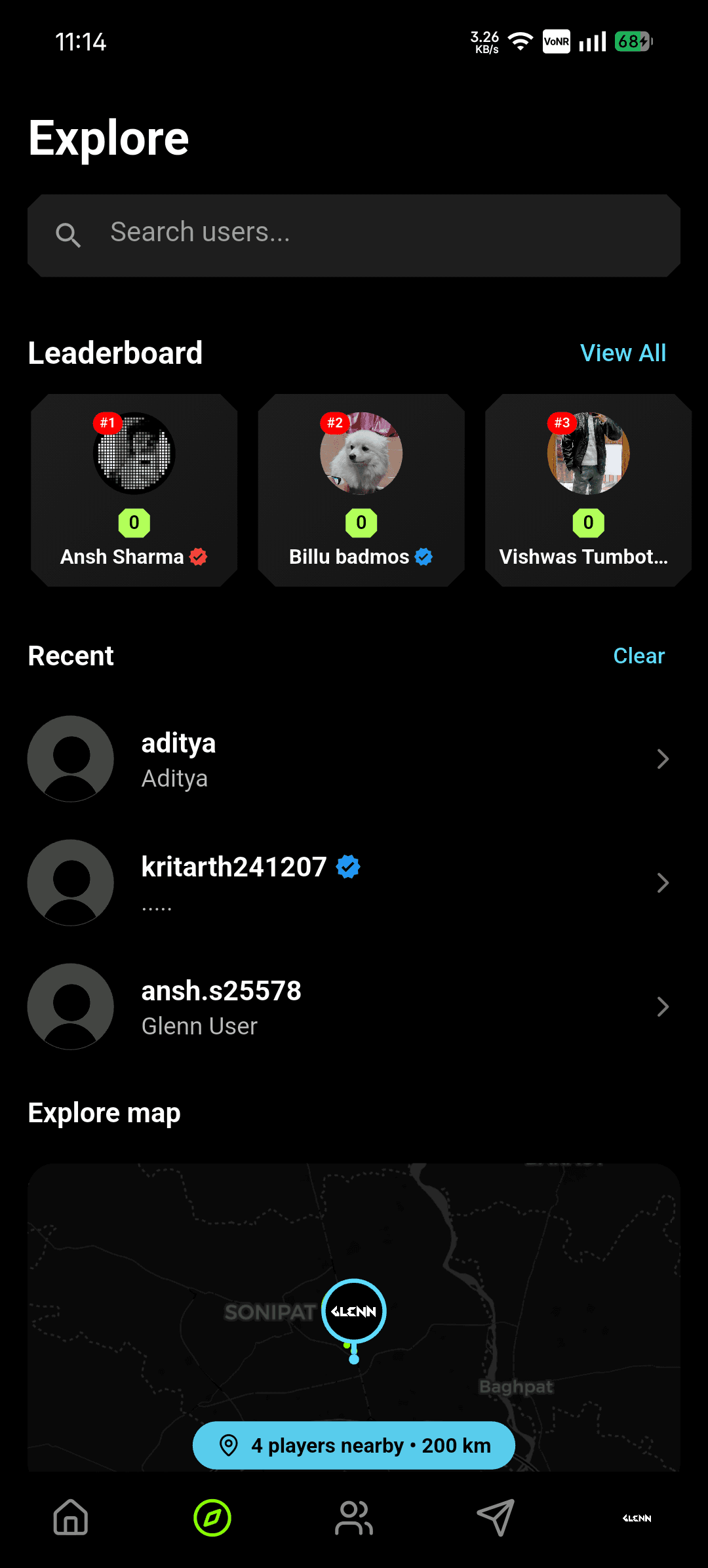 GLENN rewards preview